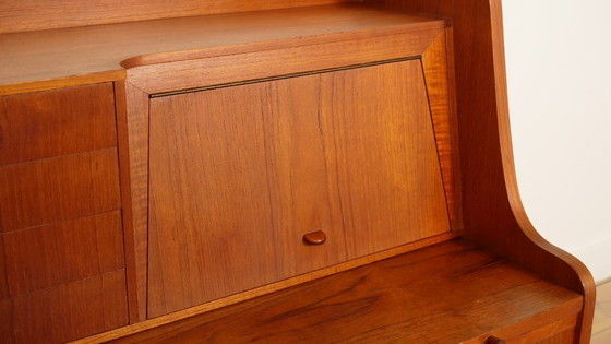 Image 1 of Secretaire vintage | danois | teck | avec miroir