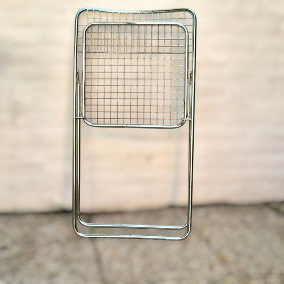 Chaise pliante Ted Net Design Niels Gammelgaard pour IKEA, Chrome – Chaises pliantes (photo 7 of 8)