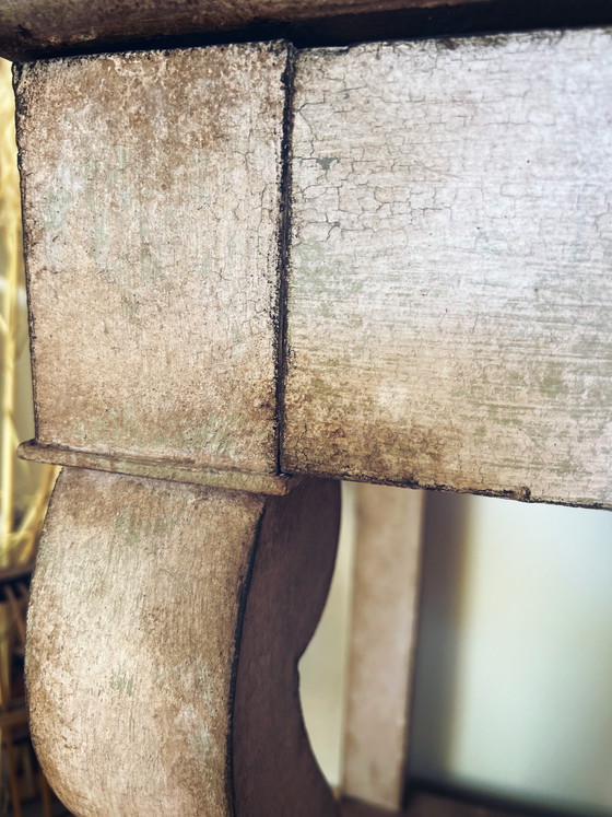Image 1 of Splendida consolle in stile shabby chic con patina toscana.