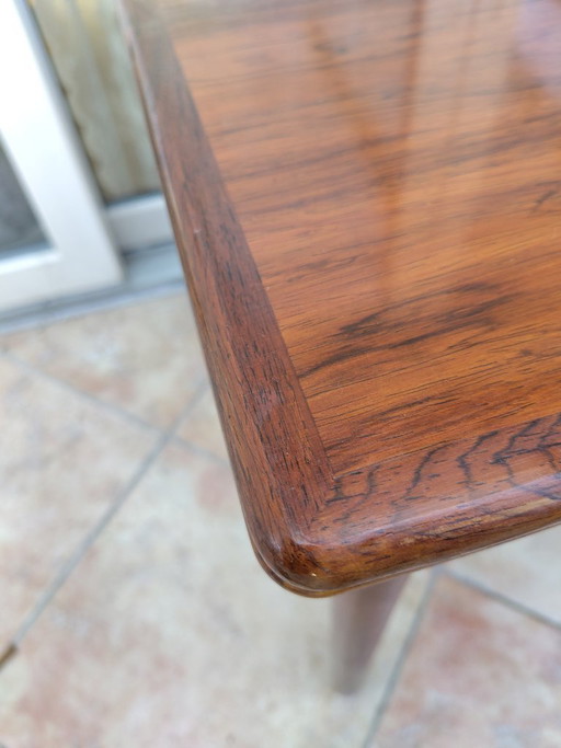 Table en palissandre avec rallonges, années 1960 – eettafels, Wood (photo 2 of 5)
