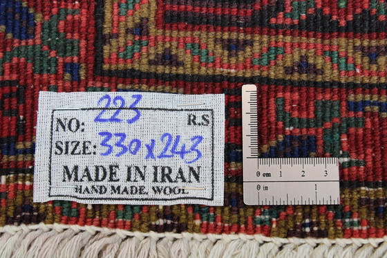 Image 1 of Original hand-knotted Persian carpet Heriz 330 x 243 cm