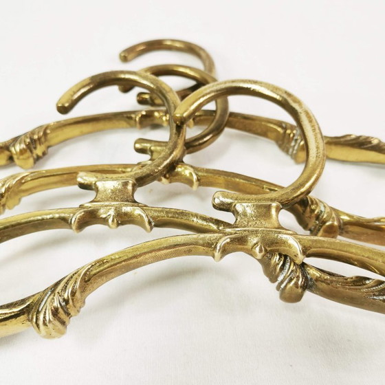 Set di Appendiabiti Art Déco in Ottone, anni '60 – Brass (photo 7 of 8)