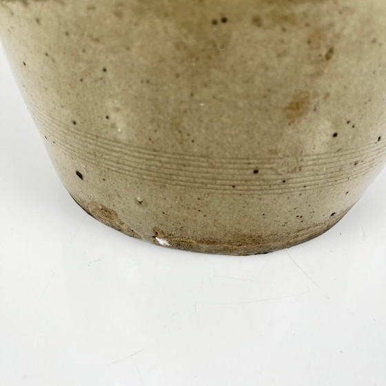 Antigua olla de confit de gres, color gris, 1900 – Macetas, Cerámica (photo 6 of 11)