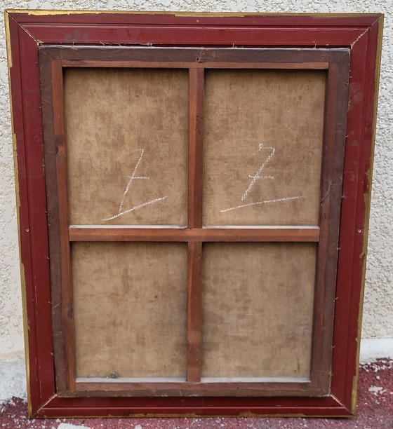 Image 1 of Portret van een jonge Franse aristocratische man - 18e-eeuws olieverfschilderij