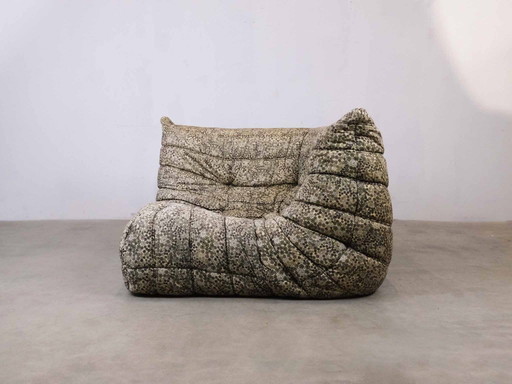 Zeldzame vintage "Liberty" Togo Corner Ligne Roset jaren 1980