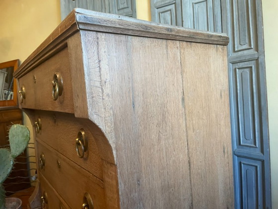 Image 1 of Hollandse Commode Ladenkast Ladenkast eikenhout