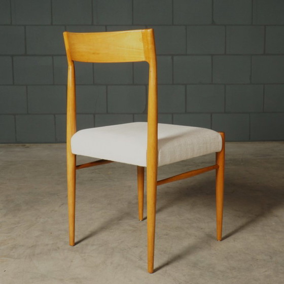 Set Vintage Eetkamerstoelen – Scandinavië – Jaren 60 – Textile (photo 4 of 13)
