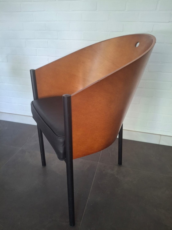 Sedia Costes Philippe Starck 1984 Per Driade Artifort – Poltrone, Leather, Metal (photo 5 of 10)