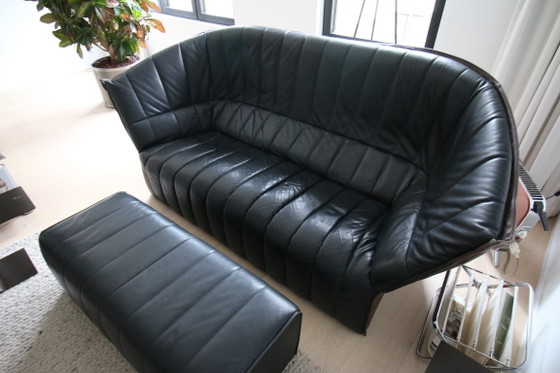 Design Sofa Ligne Roset Moël – Leather (photo 5 of 5)