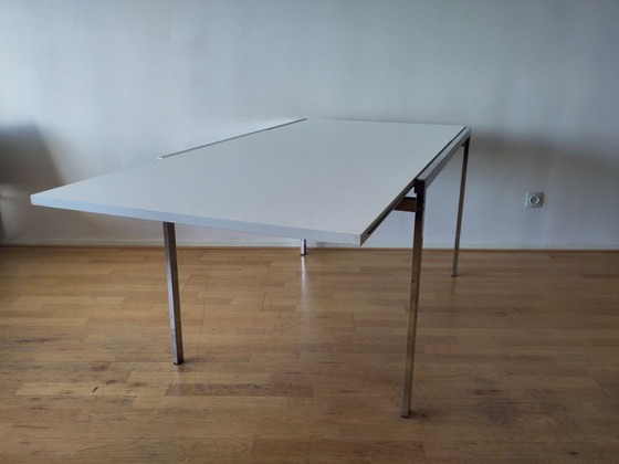 Pastoe TU30 cromo extensible Mesa de comedor – Mesas de comedor, Metal (photo 13 of 15)