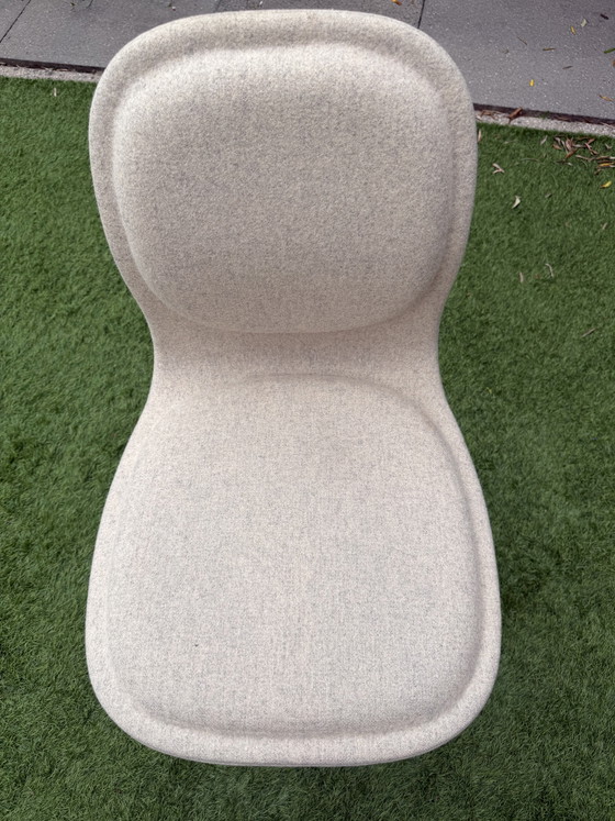 Cappellini Hi Pad Chairs – Jasper Morrison – Set of 2 – Dining chairs, Textile (photo 6 of 6)