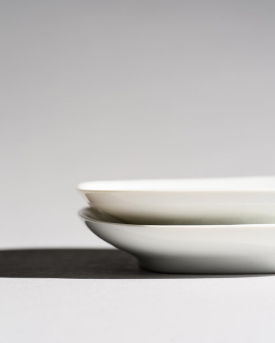 Image 1 of Rosenthal Studio-Line “Lion” Dish Set Pair of Porcelain Plates by Cuno Fischer