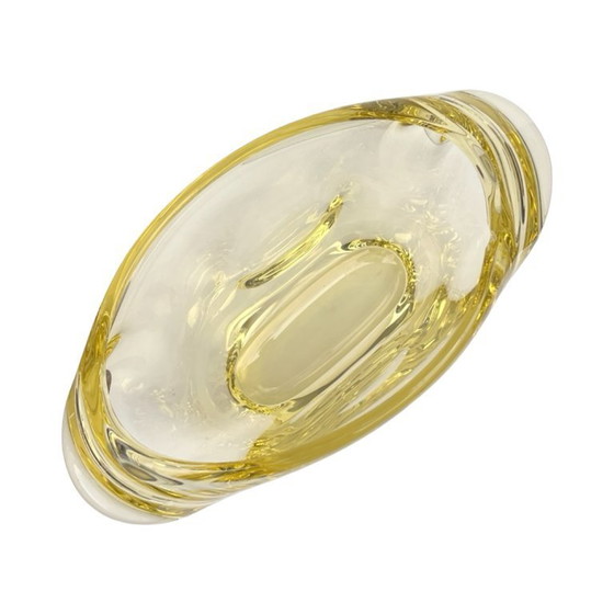 Image 1 of Glass vase designed by M. Klinger, Železný Brod Glass (ZBS), Czechoslovakia, 1960s.