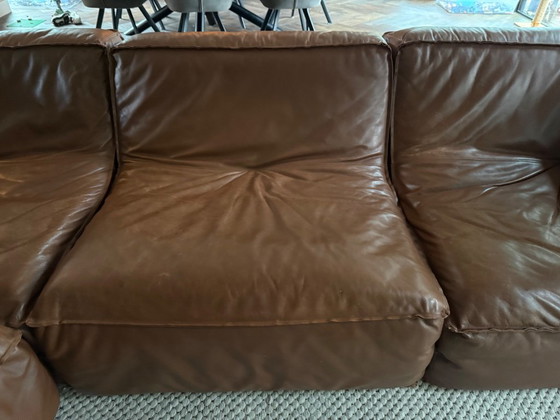 Verzelloni Leren Elementenbank – Modulaire banken, Leather (photo 10 of 12)