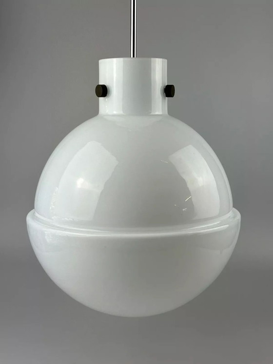 Image 1 of Lampada da soffitto XL anni &#39;60 e &#39;70, lampada a sfera Glashütte Limburg Germania Glass Design