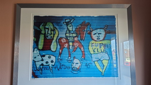 Herman Brood – Pferd (1996) – Handsignierte Lithografie