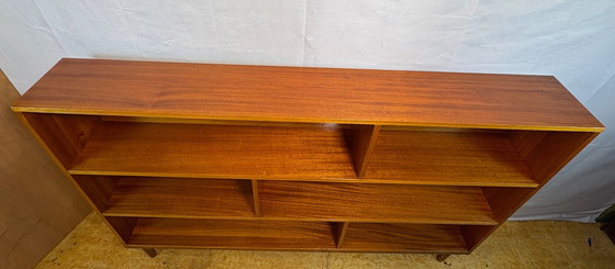 Image 1 of Mid Century Retro Teak Bookcase Circa 1960 Danish Design Scandinavian Influence British Quality   A stylish and practical 