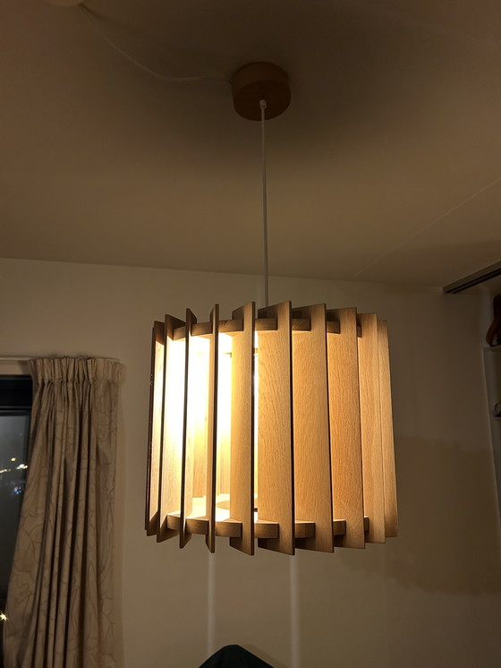 Image 1 of Samosa Solid Wood Lamp