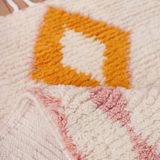 Image 1 of Tapis Beni Ouarain en laine authentique 200cmx150cm