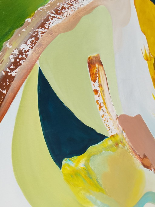 Acrylic painting #Wind 100x100cm – schilderijen tekeningen, Canvas (photo 2 of 15)