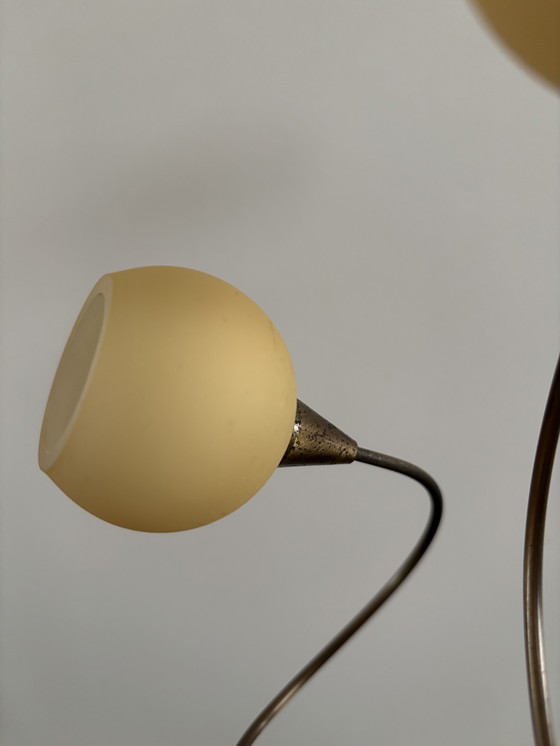 Image 1 of Italiaanse vintage messing buigzame lamp jaren 80