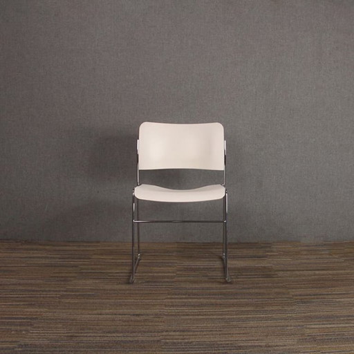 10x Chaises de cantine empilables HOWE 40-4