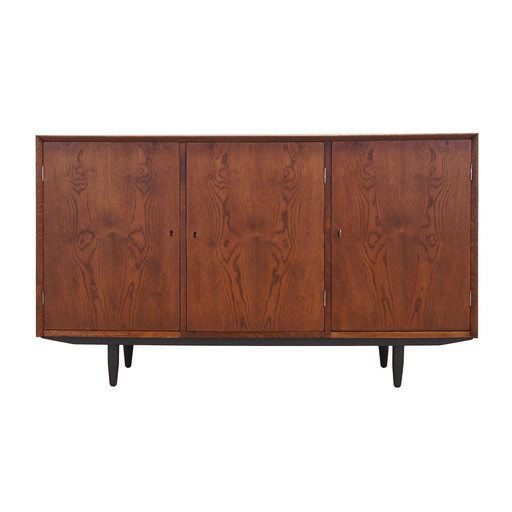 Buffet en chêne, Design danois, 1960S, Production : Danemark