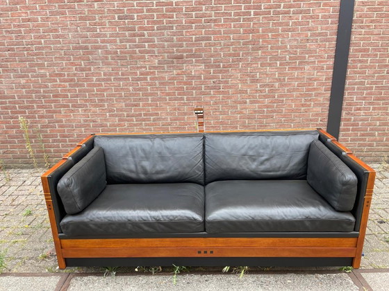 Exclusive Schuitema Baldwin Sofa with Reading Lamp – 3-5 seaters, Leather, Wood (photo 7 of 13)