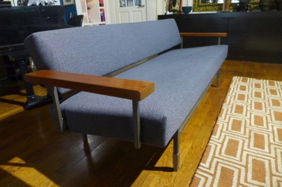 Canapé-lit de style Mid-Century par Rob Parry pour Gelderland Vintage – Canapés 3 places, Textile, Metal (photo 3 of 9)
