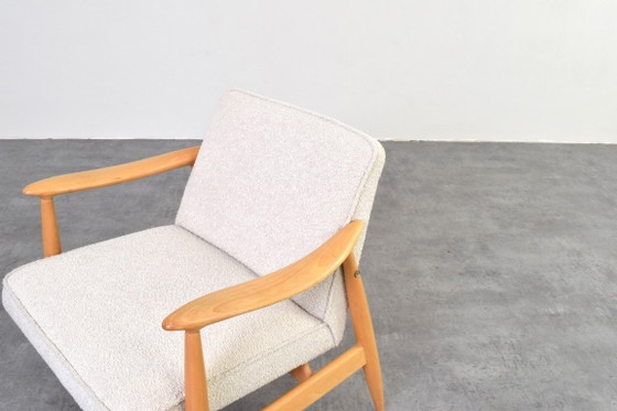 Image 1 of Lounge-Sessel im Mid-Century-Stil von J. Kędziorek, 1960er Jahre, 2er-Set