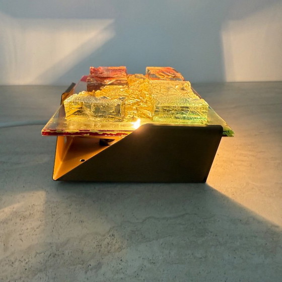 Image 1 of Cosack leuchten glass wall lamp , 1970’s