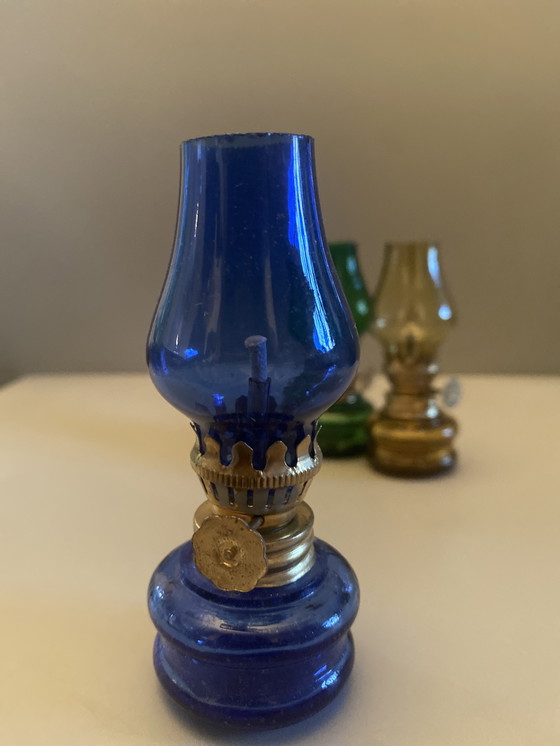 Image 1 of Set of 3 mini oil lamps