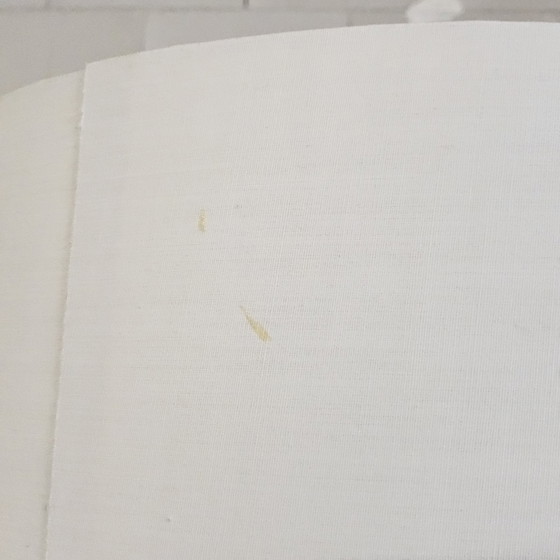 Image 1 of Zuiver tripod floor lamp white fabric shade chrome leg / tripod lamp / dutch design floorlight