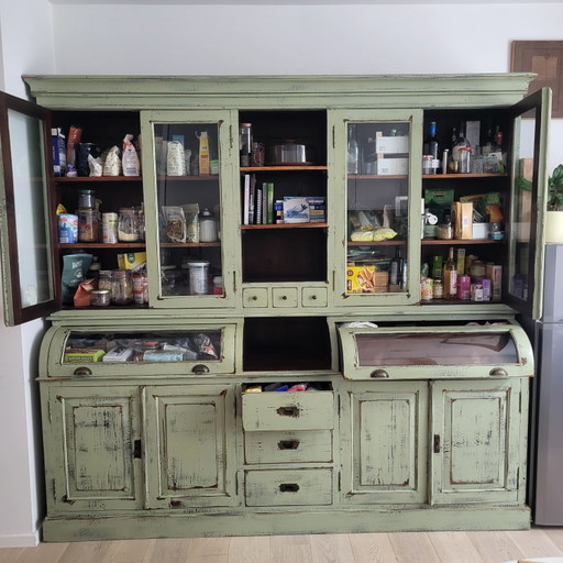 Armario para canalones o armario de farmacia (teca) – buffetkasten, Wood (photo 2 of 7)