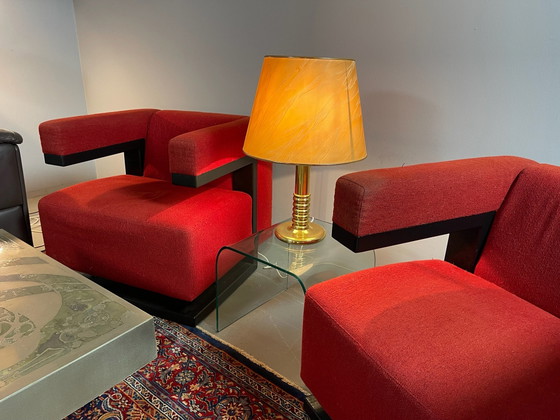 Complete Vintage Design Living Room, Exclusive Interior Setting, de Sede, Modular sofas, Leather, Brown (photo 4 of 15)