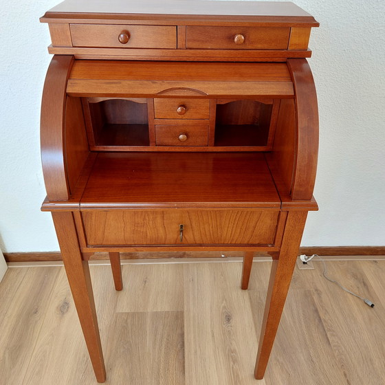 Image 1 of Elegant Rolltop Secretaire For Sale
