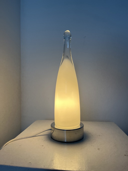 Vintage-Lampe aus Glas, Ikea, 90er-Jahre