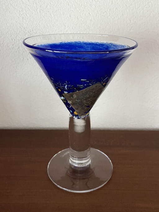 Kosta Boda cocktail glass Satellite Bertil Vallien