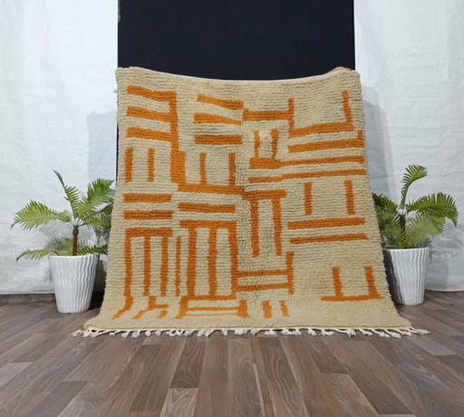 Tapis en laine fait main – Coloris personalisables 250cmx200cm