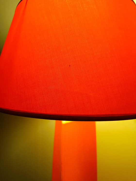 Image 1 of Design table lamp, orange
