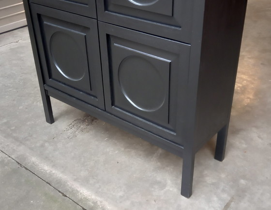 Image 1 of Highboard Dressoir Bar Brutalistische stijl De Coene 1970's