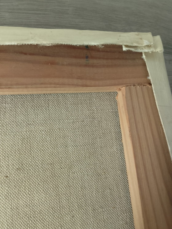 Image 1 of Olieverfschilderij op canvas, kunstwerk "Mand met kersen" van Robert Cailloux