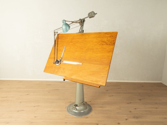 Table à Dessin des Années 1950 par Nike Eskilstuna, Bureaux, Bois, Marron (photo 16 sur 25)