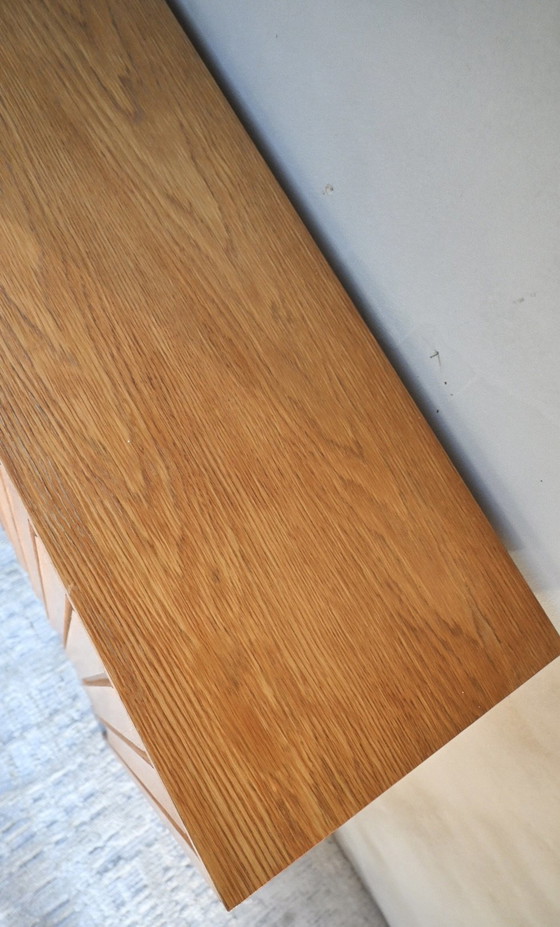 Credenza alta vintage (Leo Bub, Bub Wertmöbel) Mid-Century, Credenze alte, Legno, Marrone (foto 12 di 13)