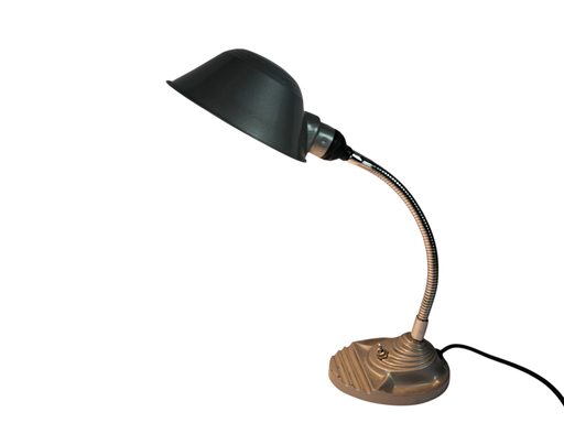 Erpe - Etablissements Ritzen & Penners - lampe à poser - col flexible - métal - Belgique - années 1930