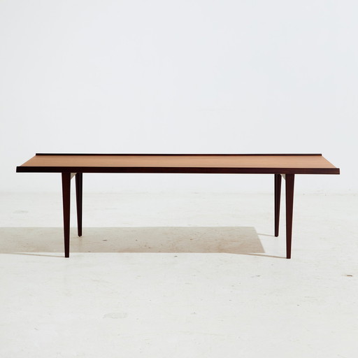 Mk9762 Table basse en bois de rose restaurée