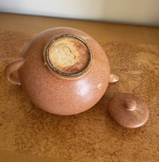 Image 1 of Vintage handgemaakte theepot