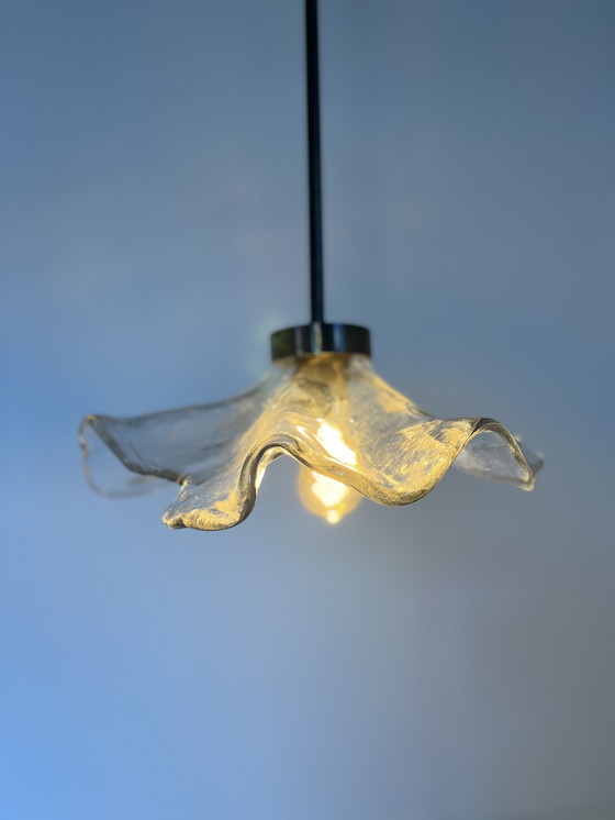 Image 1 of Bronze & Murano Glass Pendant Lamp, Lothar Klute '80
