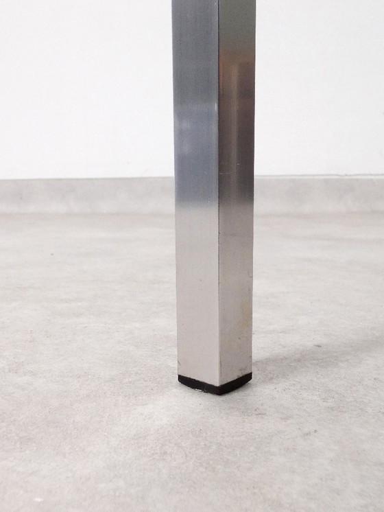 Image 1 of Tables d'appoint vintage - aluminium et verre