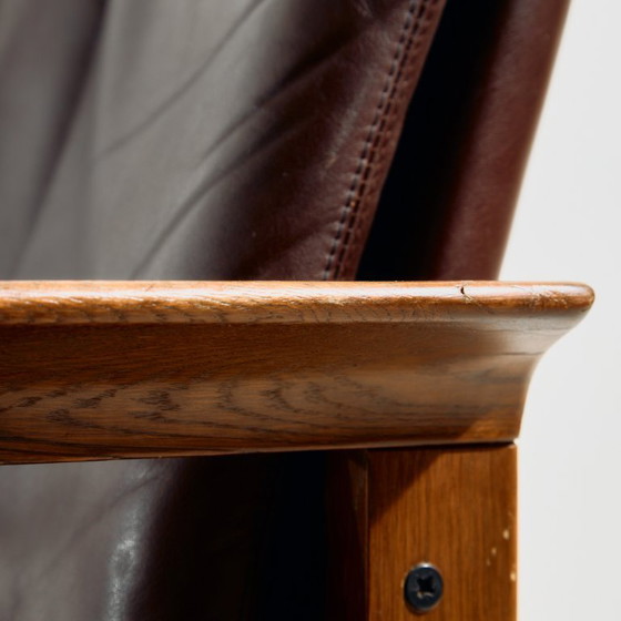 Poltrona MK10986 in quercia di Laszlo Mazák per Wiesner-Hager – Poltrone, Wood (photo 7 of 23)